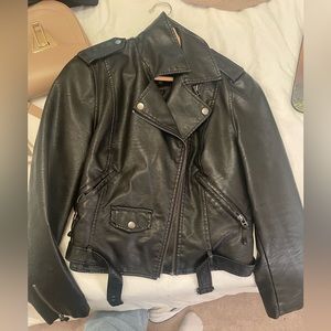 Leather jacket